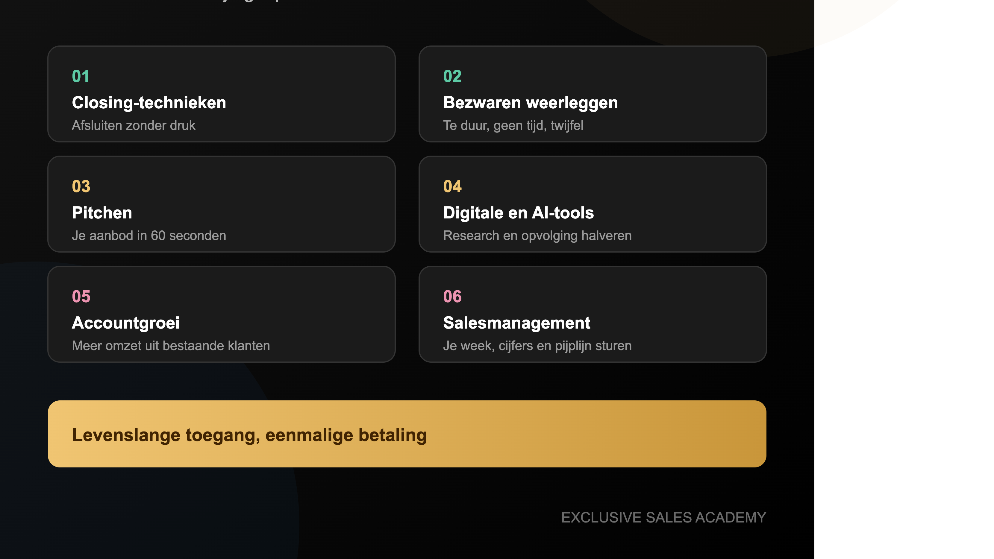 Het complete Sales Starterspakket
