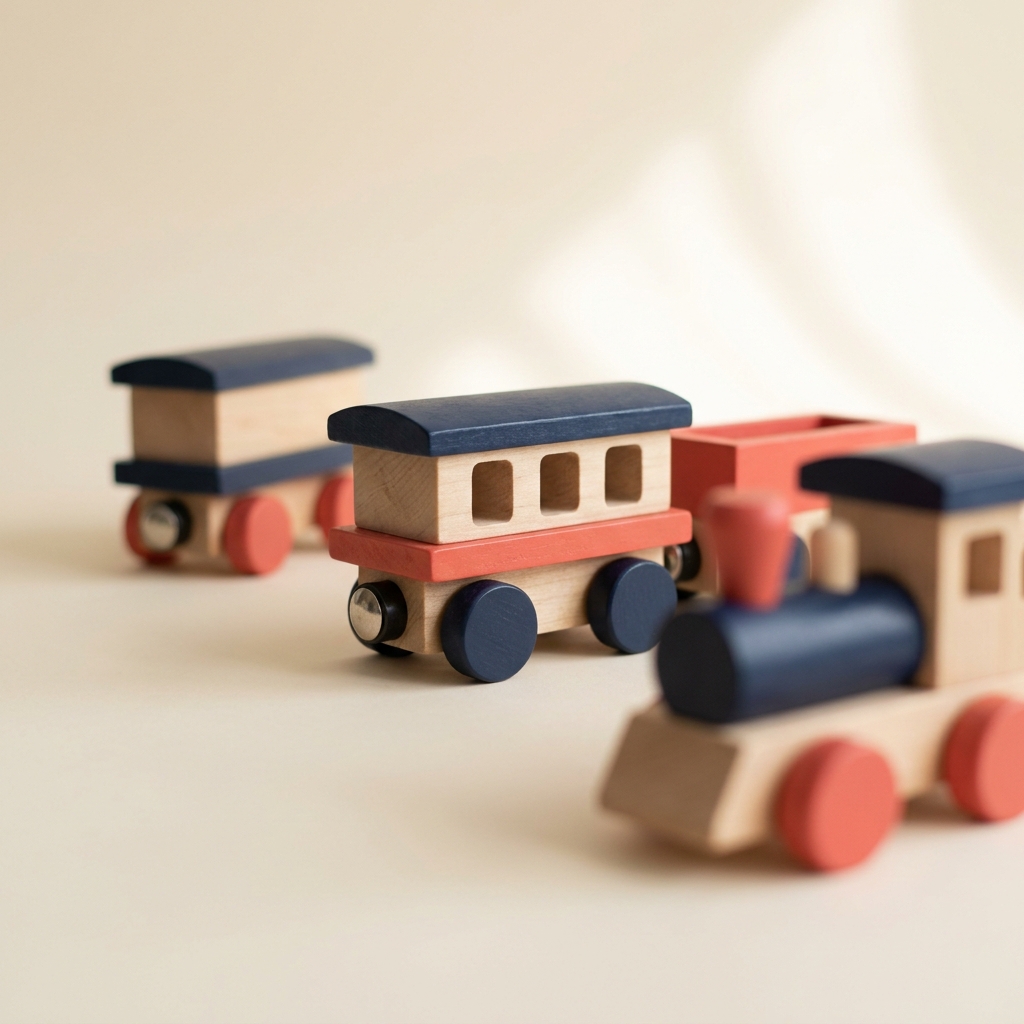 Wooden Toy Train