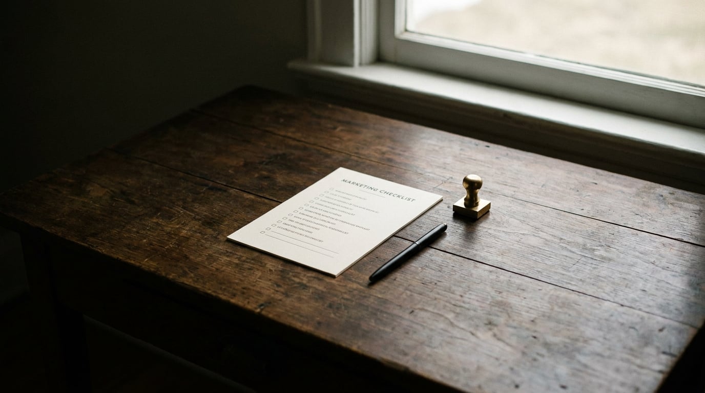 Small Business Marketing Checklist