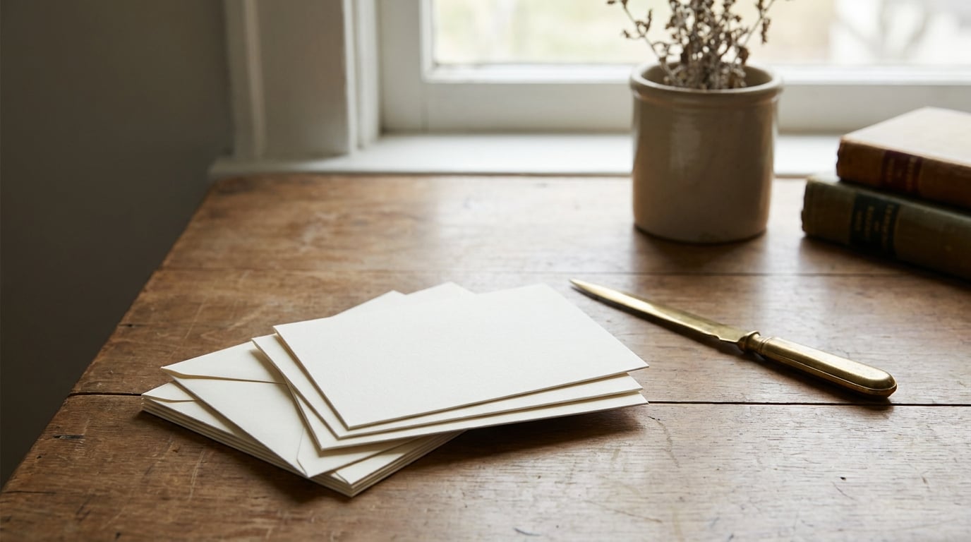 Letterpress Stationery Set