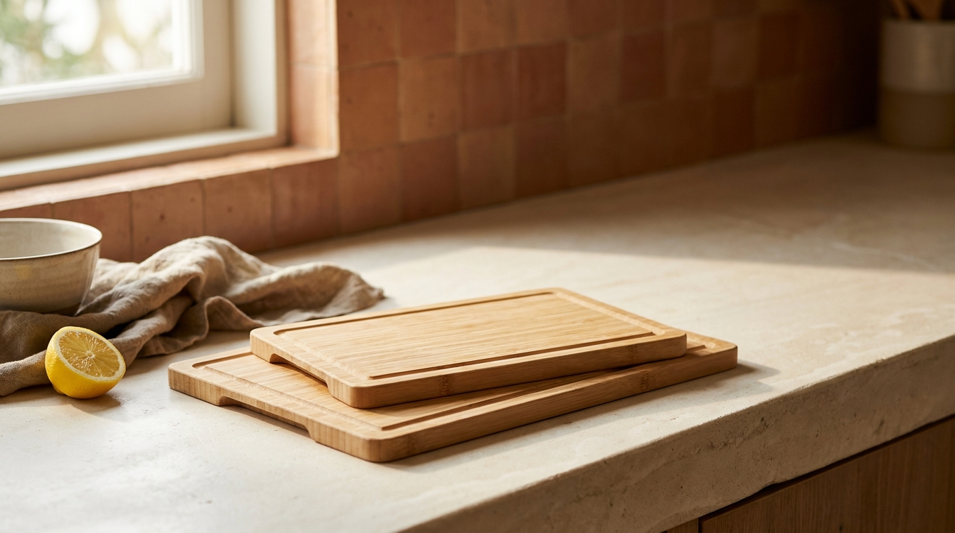 Bamboo Cutting Board Set