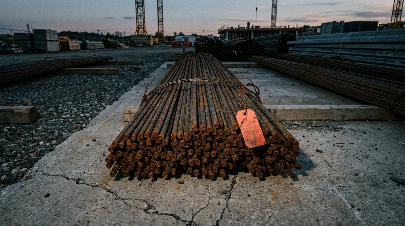 #4 Rebar — 20 ft