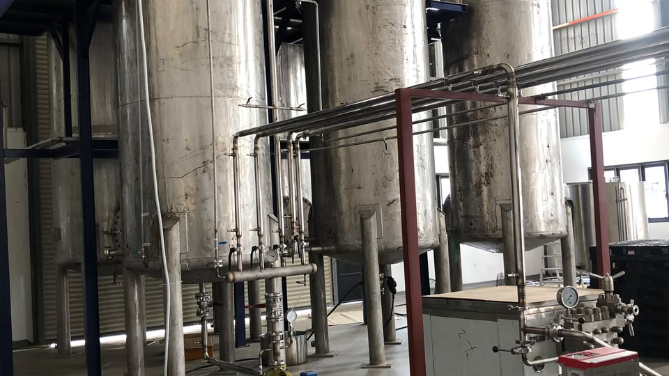 Nitrile Glove Dipping Liquid Storage Tank CAD Design