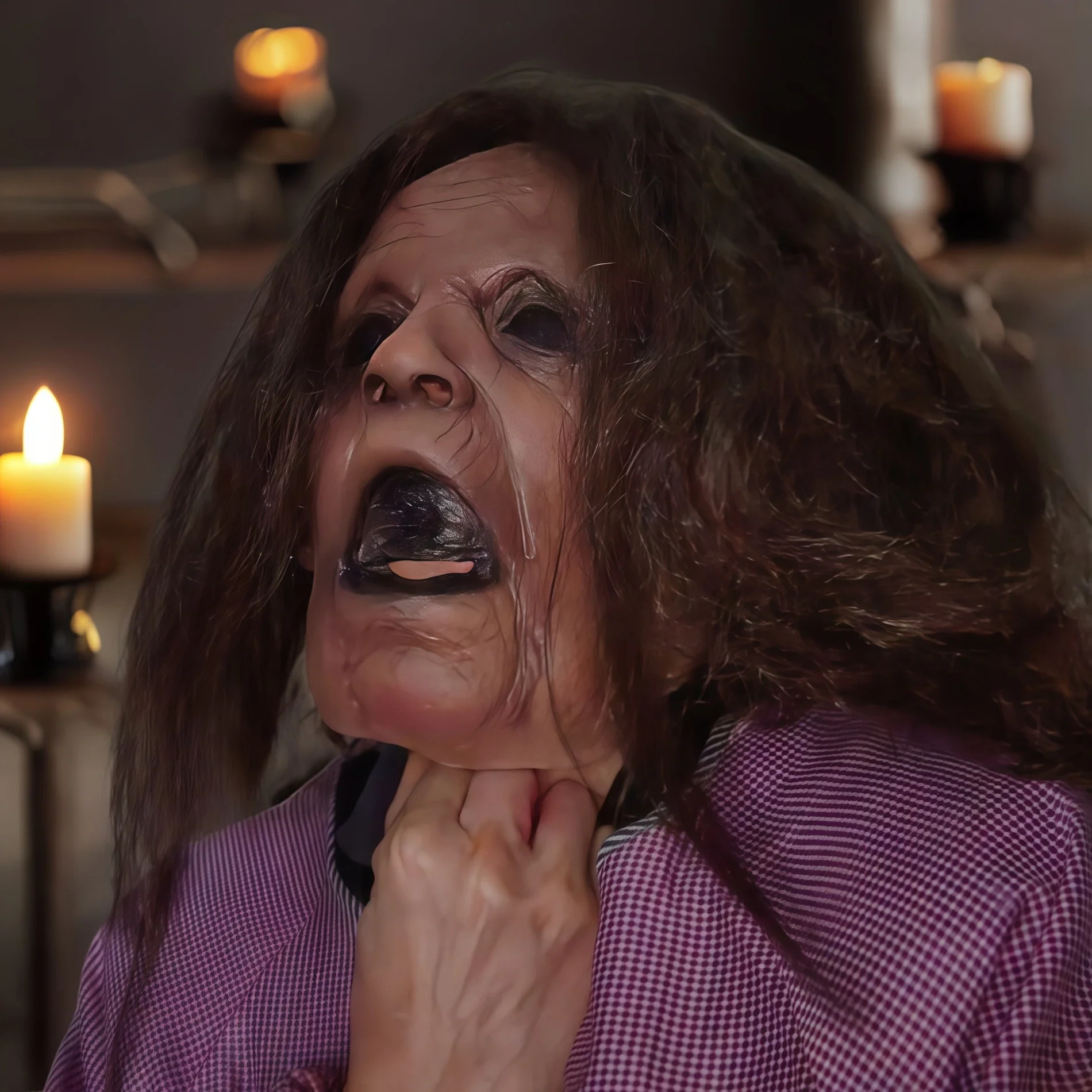Masque Femme Possédée – Horreur Halloween