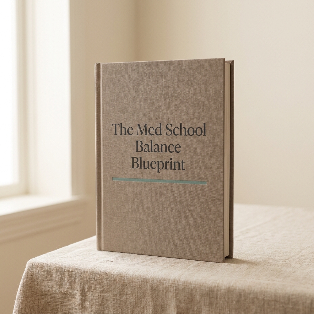 Med School Balance Blueprint