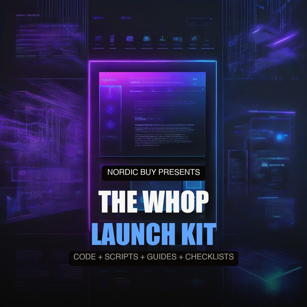 The Whop Launch Kit