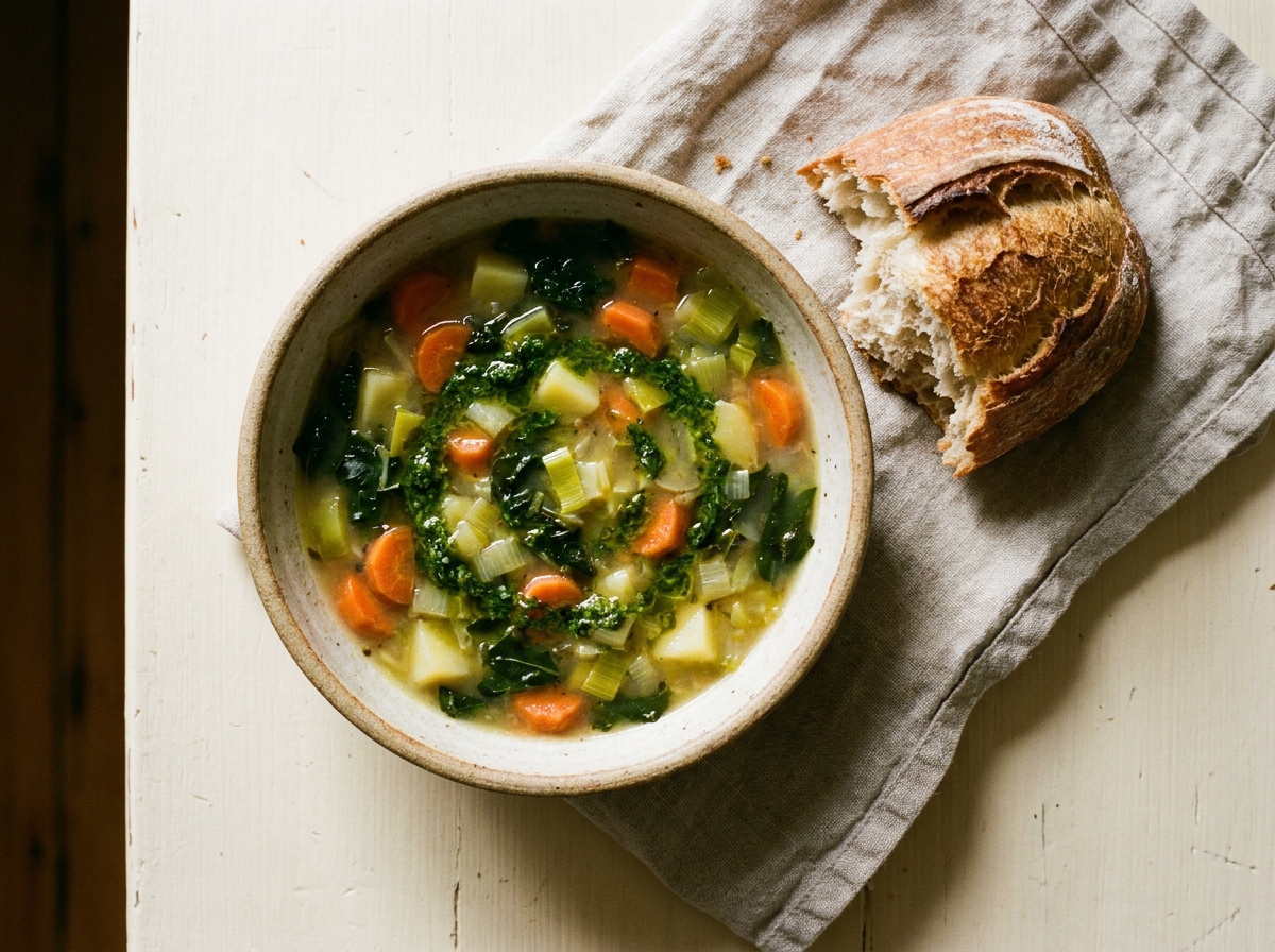 Sad Vegetable Soup (that isn't sad)