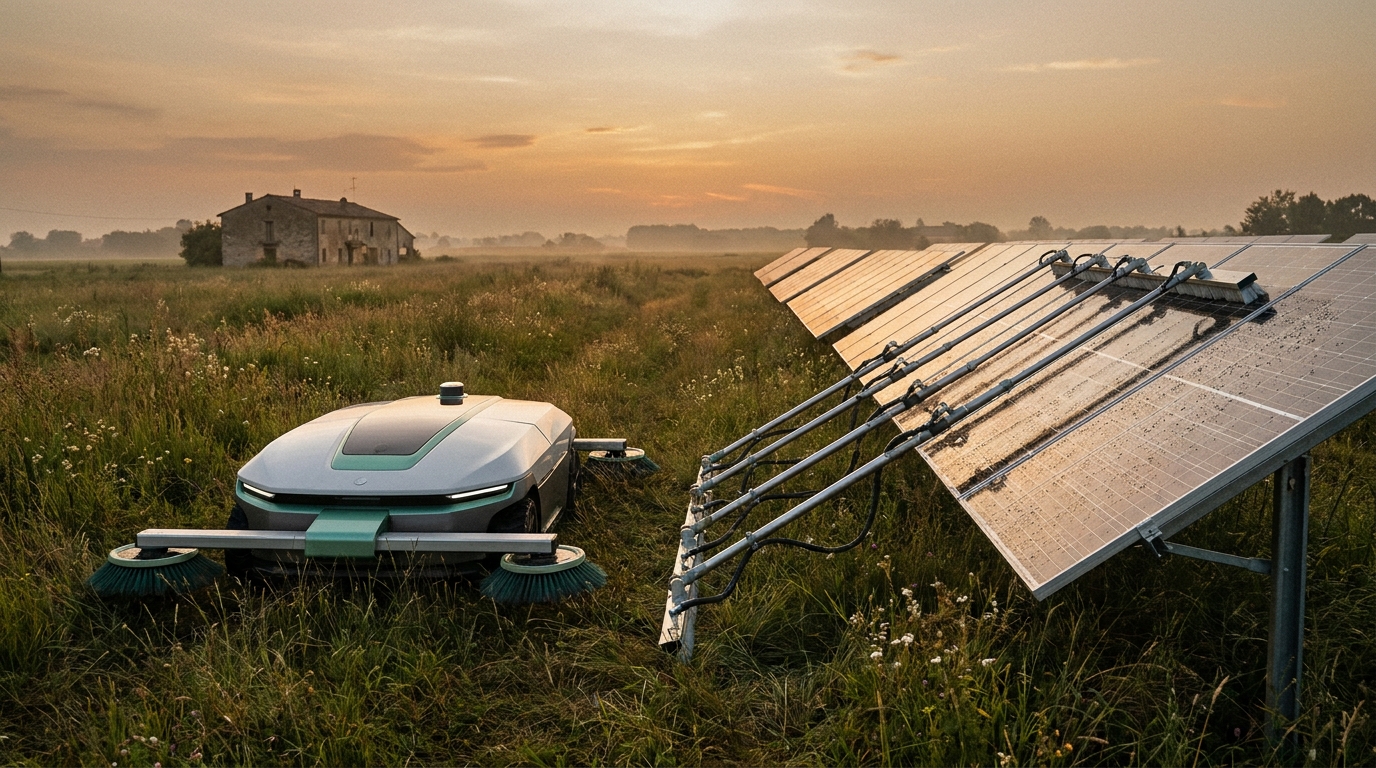 Automated Solar Cleaning Accessories