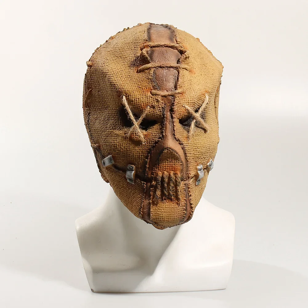 Masque visage recousu - Halloween horreur