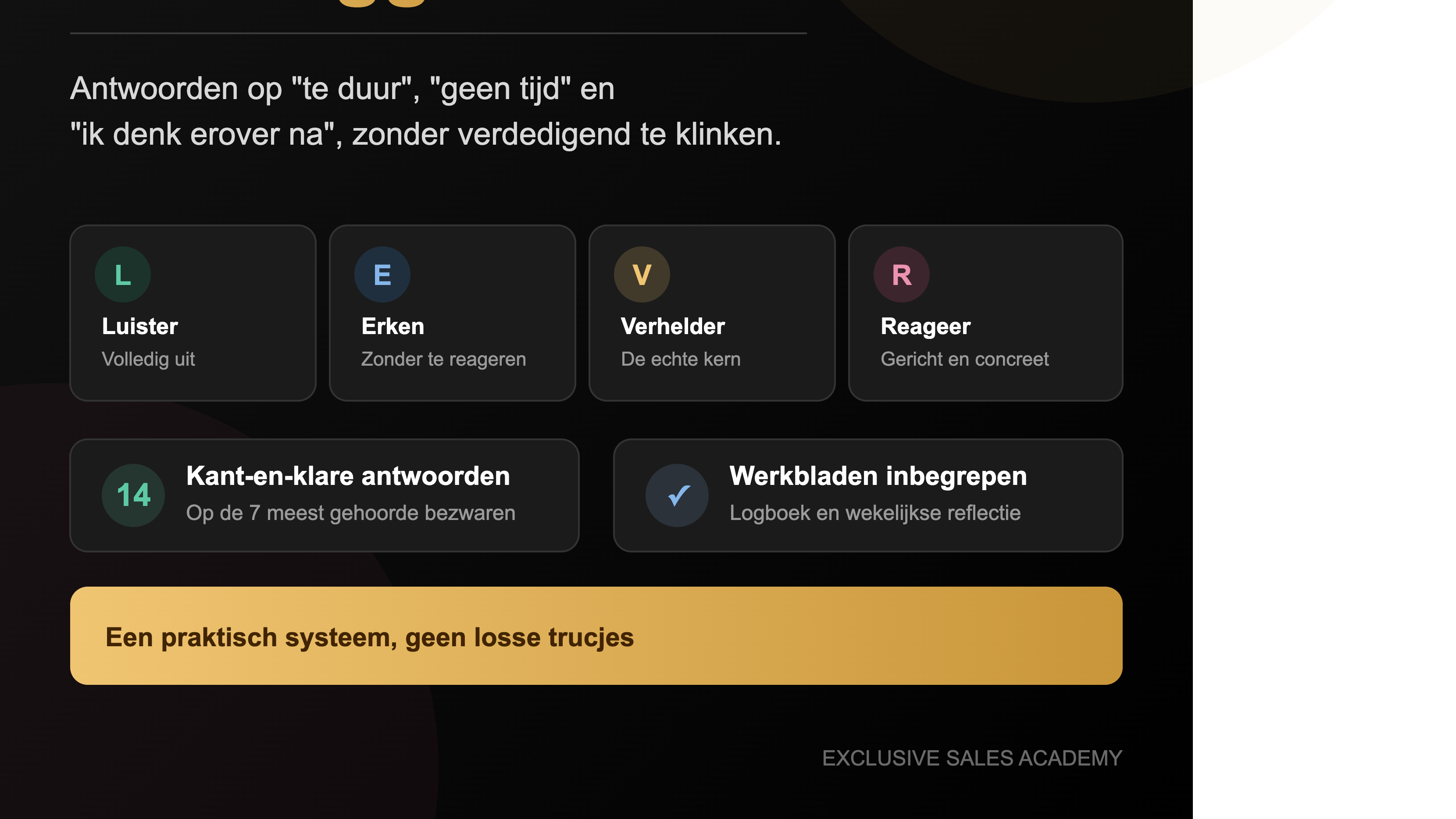 Bezwaren weerleggen