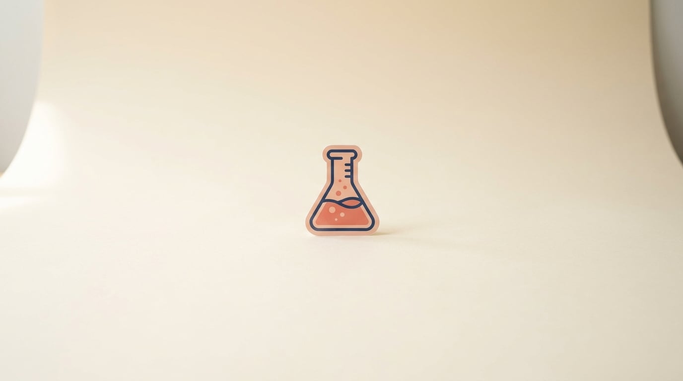 Lab Flask Sticker