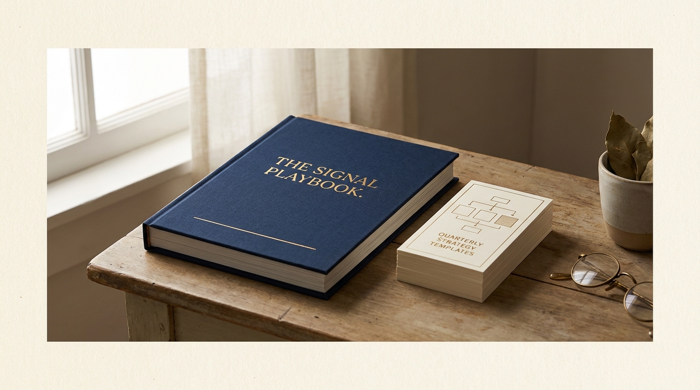 The Signal Playbook & Template Kit