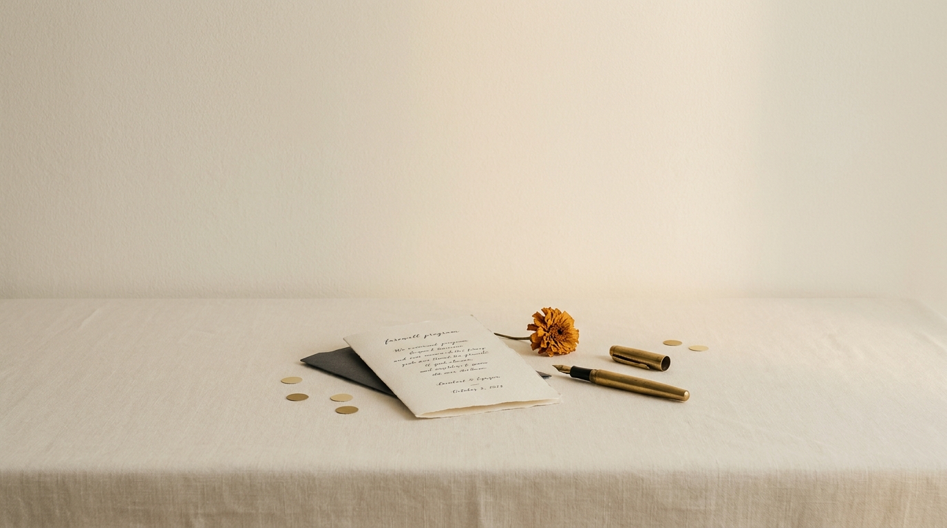 The Farewell Planner
