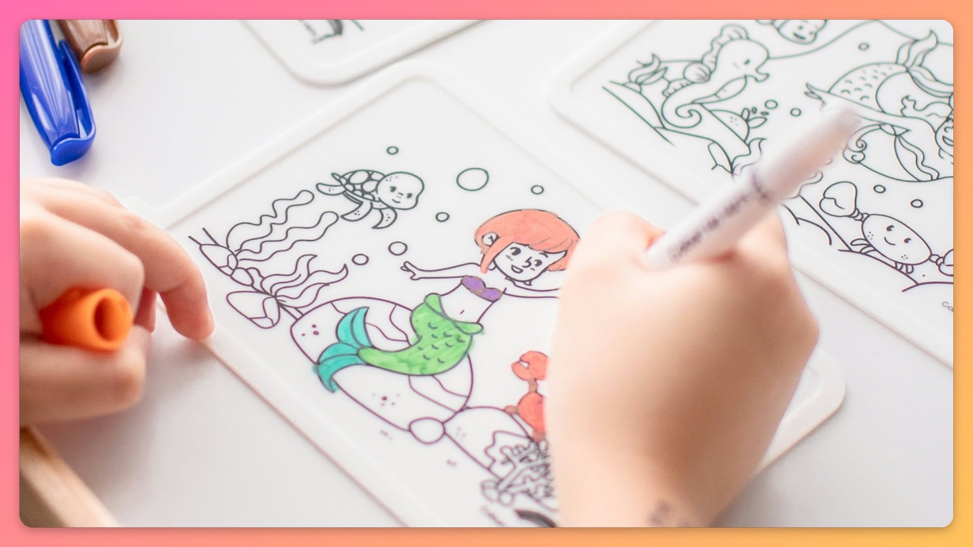 Magical 3D Tubby Animals Coloring Book