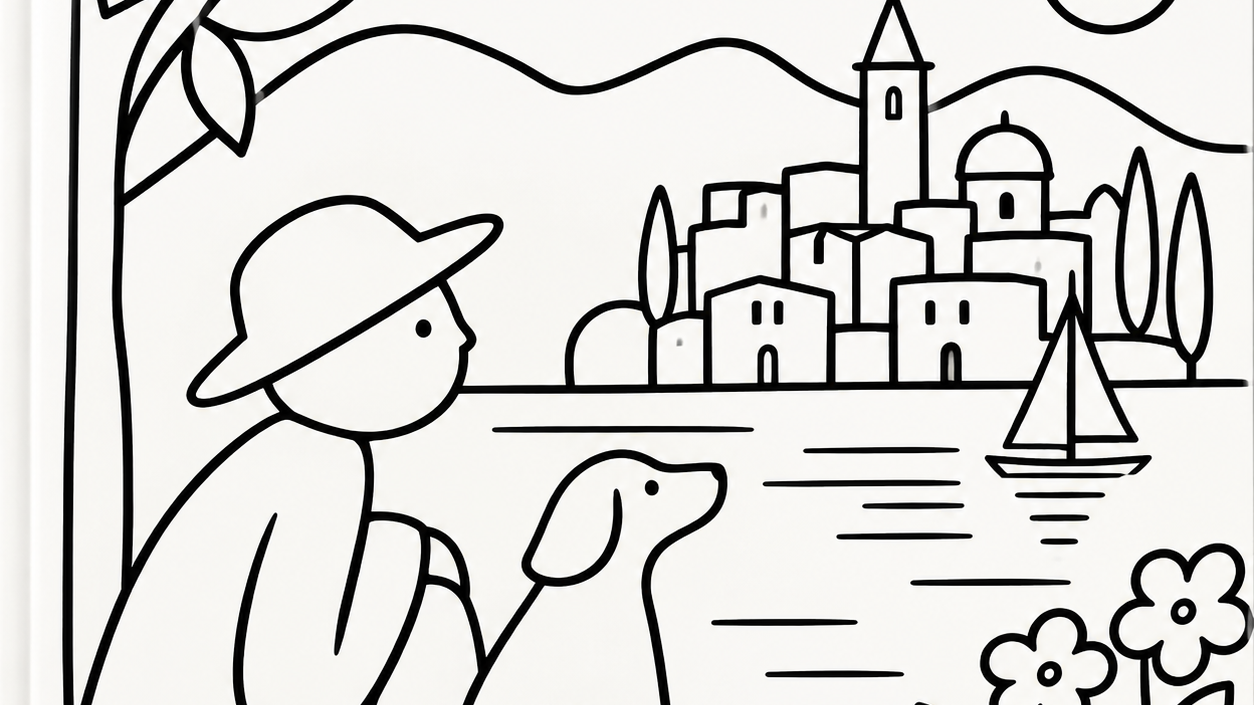Celestino Piatti: Coloring Book