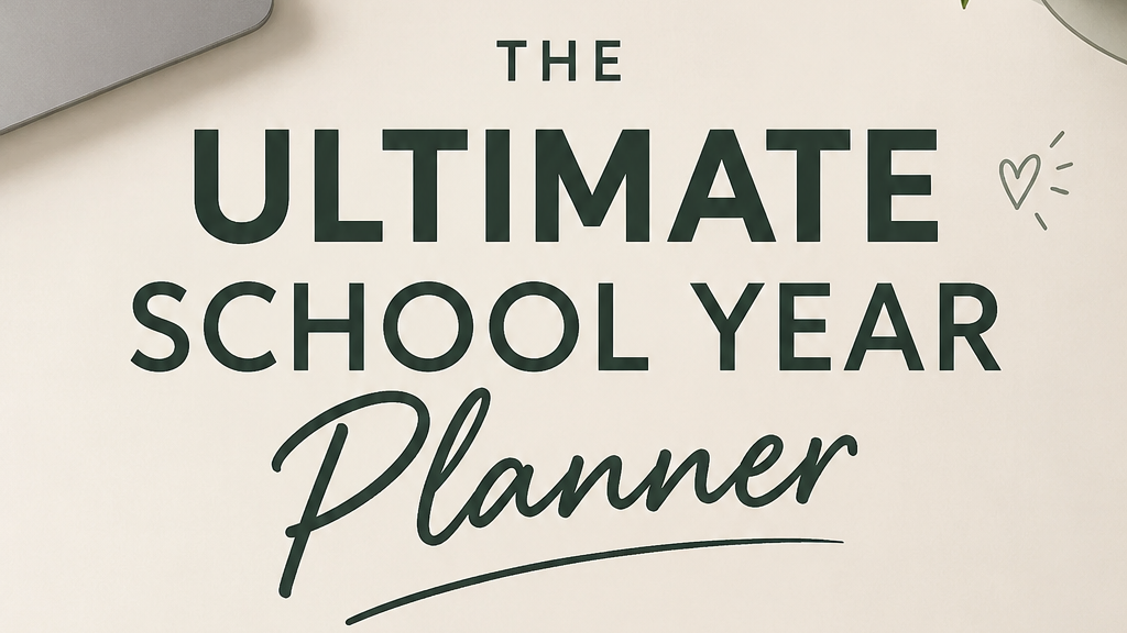 Full-Year School Planner