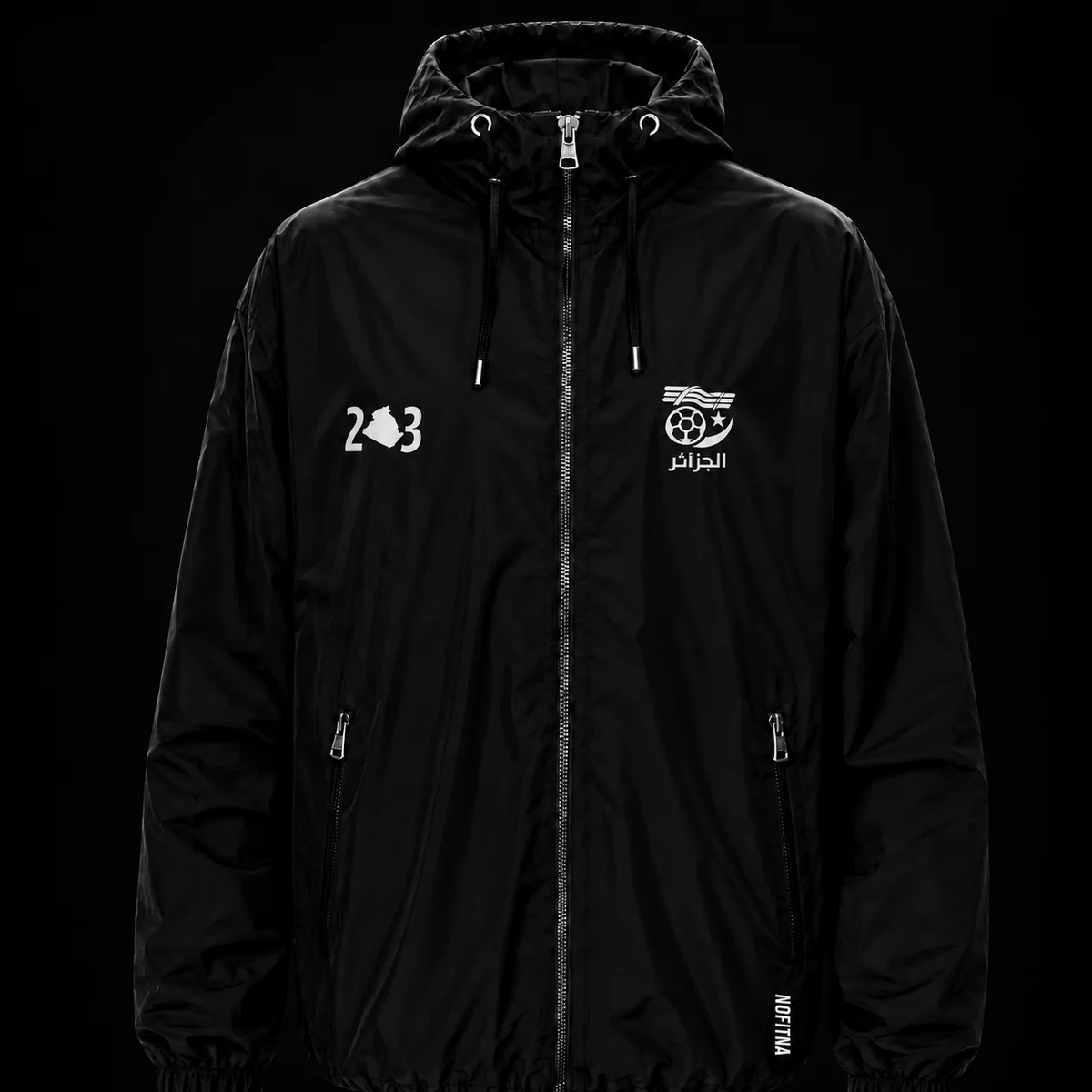 Veste 213 Algérie · Noir