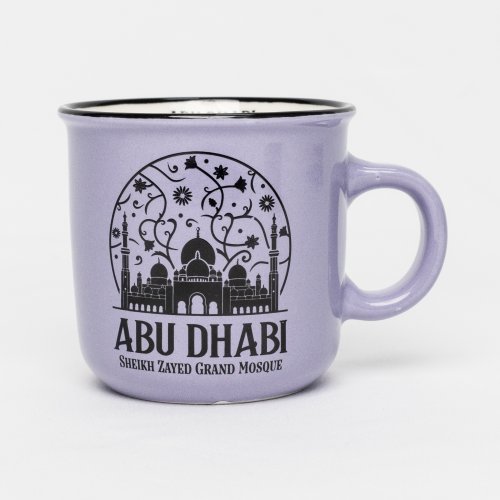 Abu Dhabi Sheikh Zayed Grand Mosque Colour Mug | Premium UAE Souvenir Coffee Mug