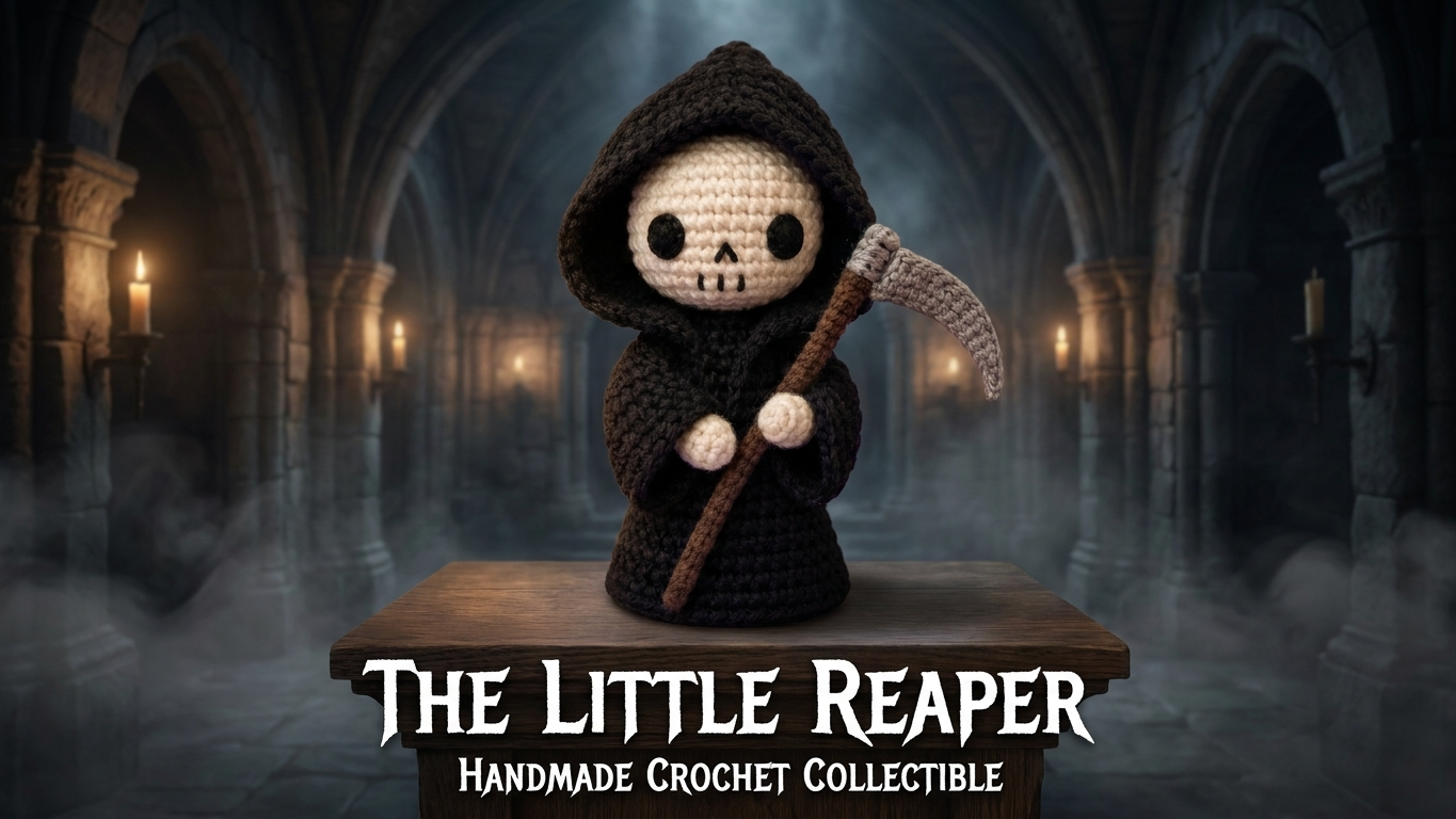 Grim Reaper Crochet Pattern (PDF) - Halloween Special
