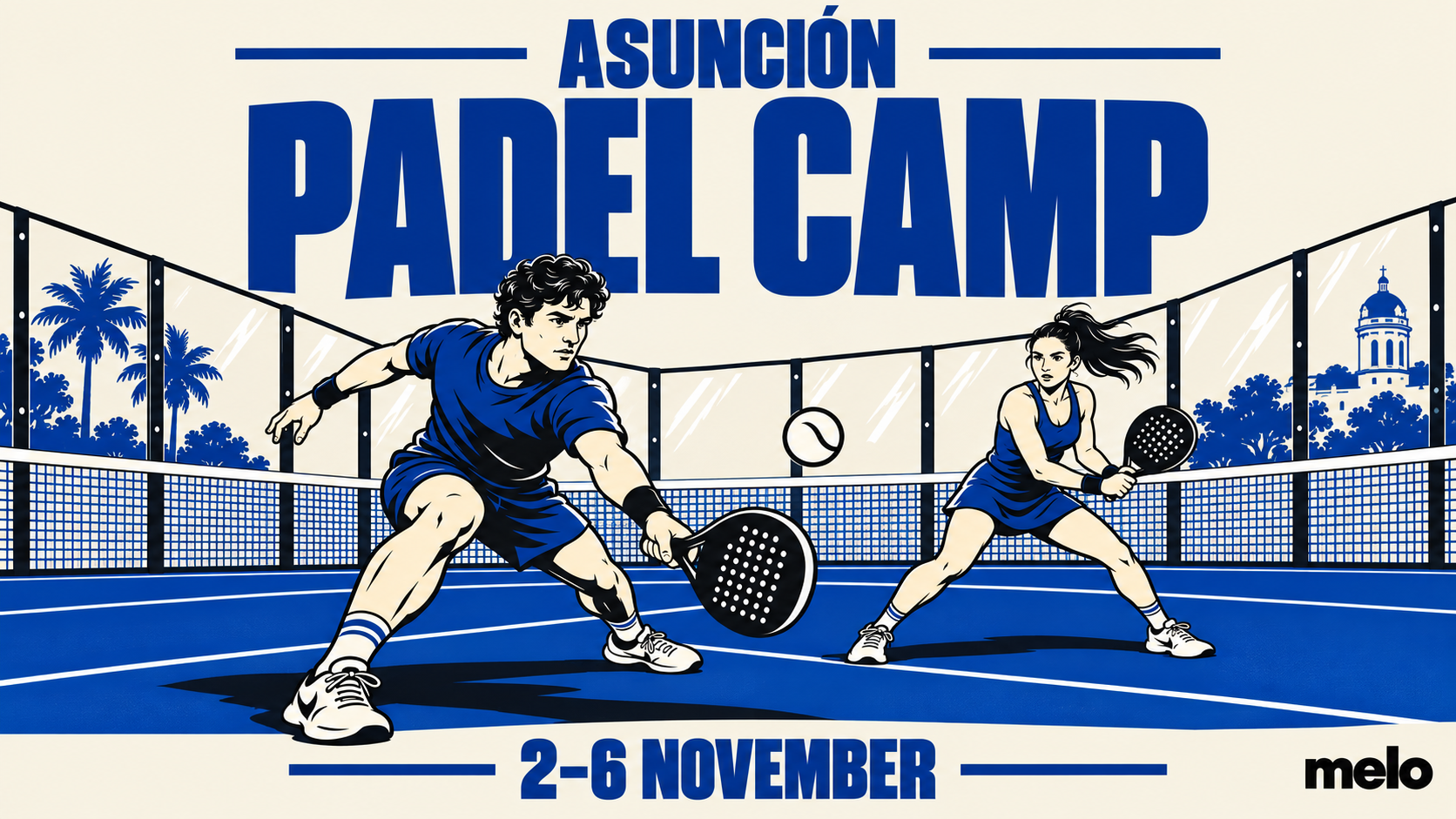 1-Week Intensive Padel Camp in Asunción Early Bird