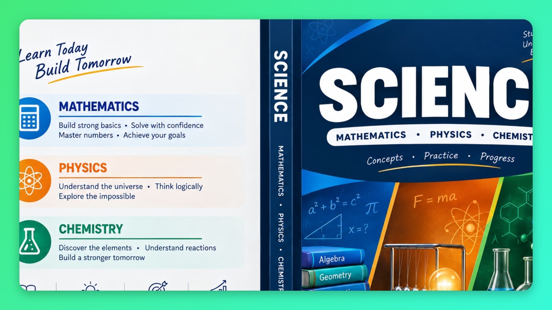 Basics of Math, Physics & Chemistry