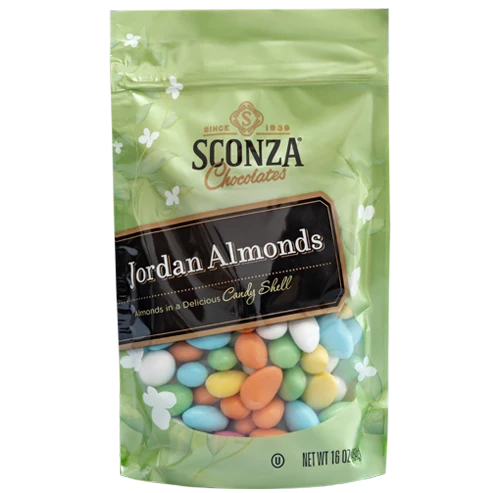 Jordan Almonds, Assorted 16oz