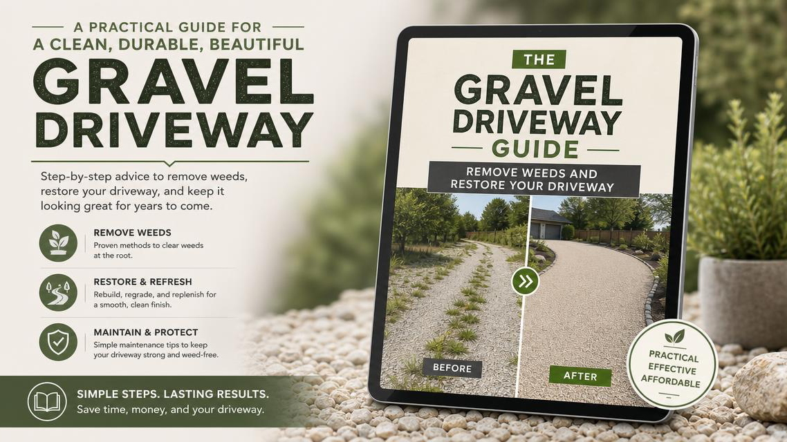 Keep Gravel Driveways Weed Free Without Blanket Spraying