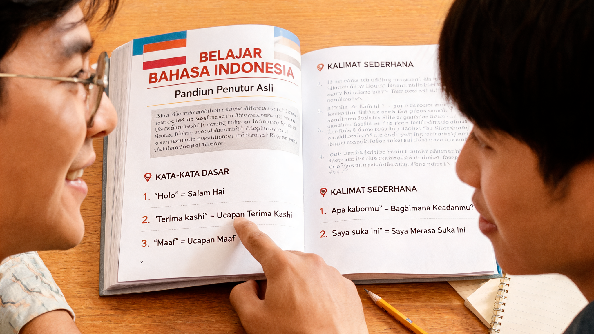 Speak Indonesian like a native (simple guide book)