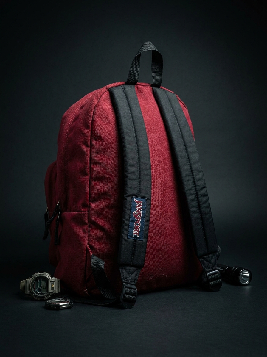 1999 Cordura Backpack, Red