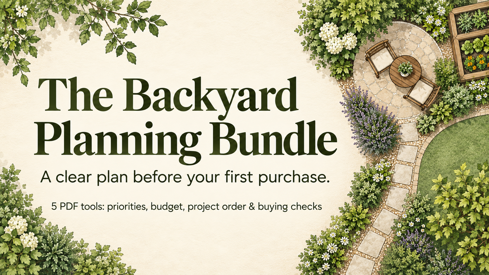 The Backyard Planning Bundle