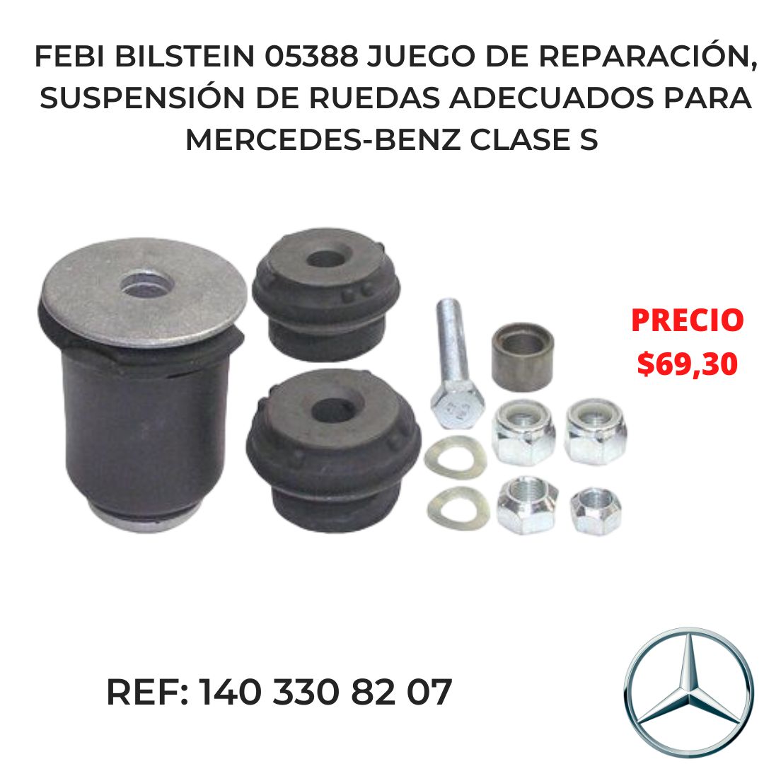 JUEGO DE REPARACION, SUSPENSION DE RUEDAS