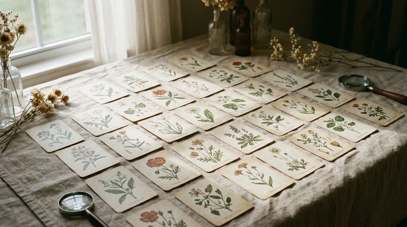 Wildflower Study Cards