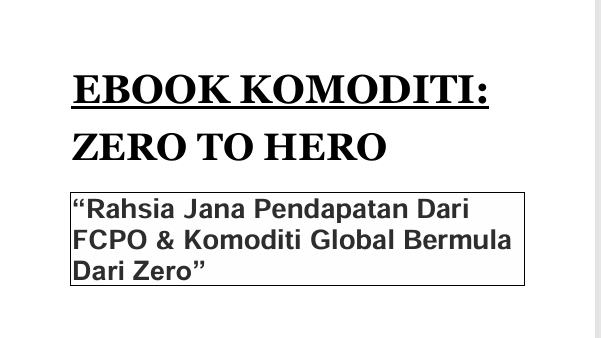 Ebook Trader Komoditi