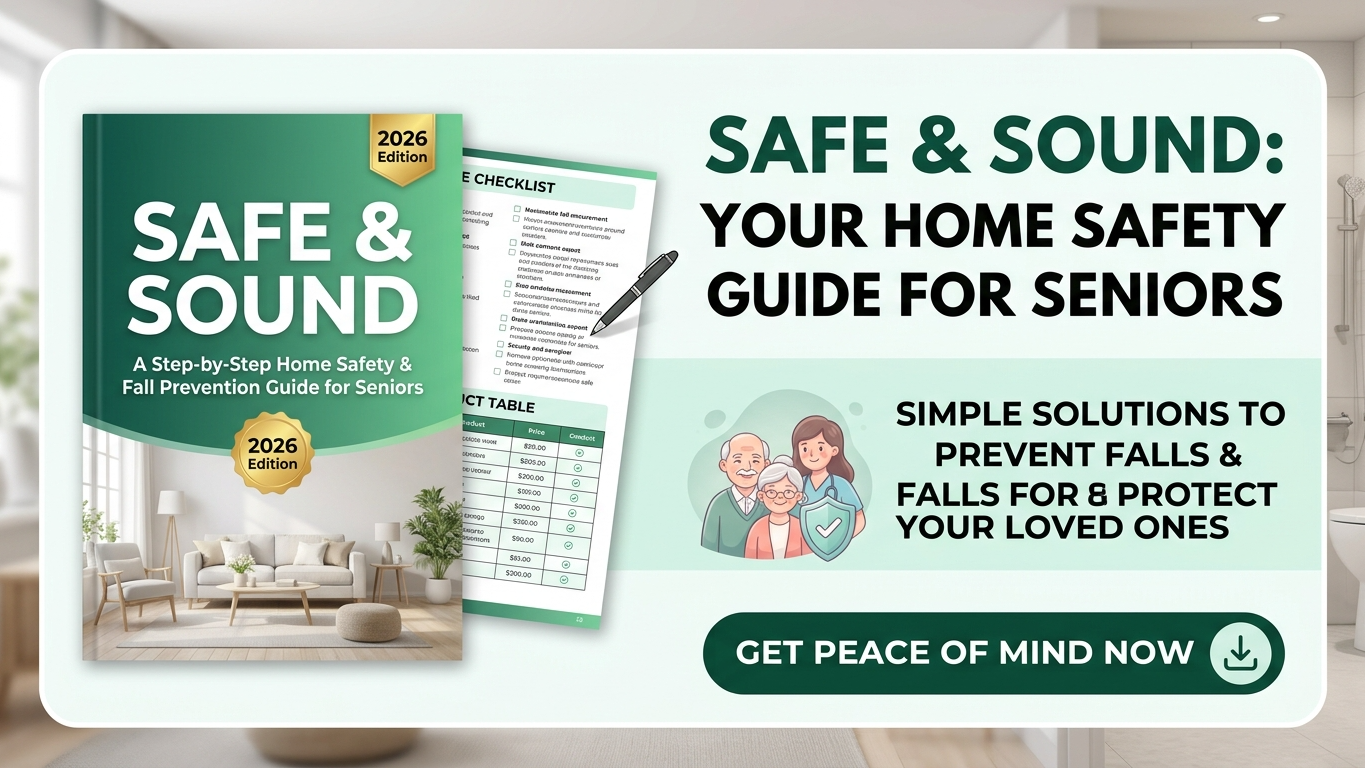 Safe & Sound: A Step-by-Step Home Safety & Fall Prevention Guide for Seniors