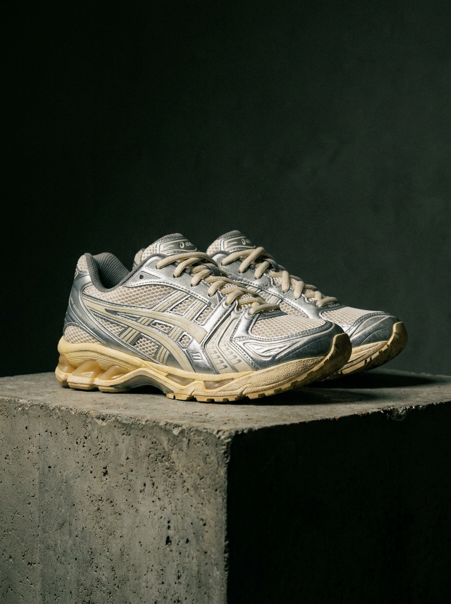 Gel-Kayano 14, Silver Cream