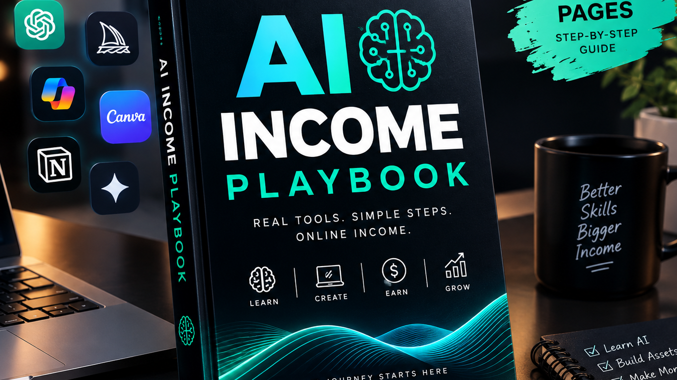 AI Income Playbook: 30+ Ways to Make Money with AI