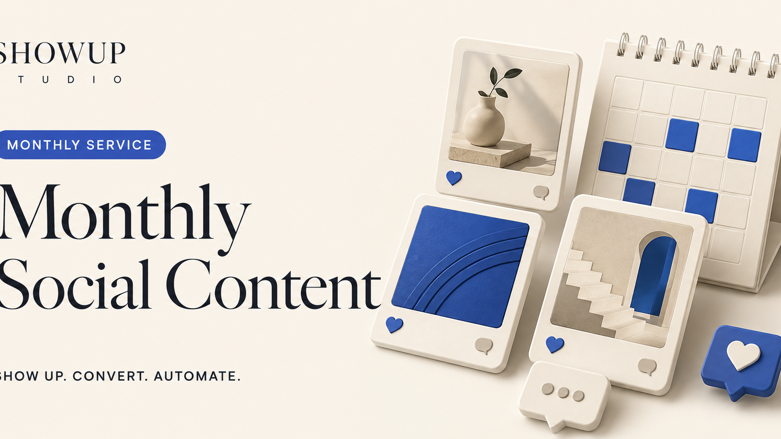 Monthly Social Content
