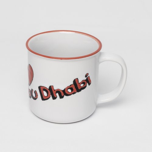 Abu Dhabi White Mug
