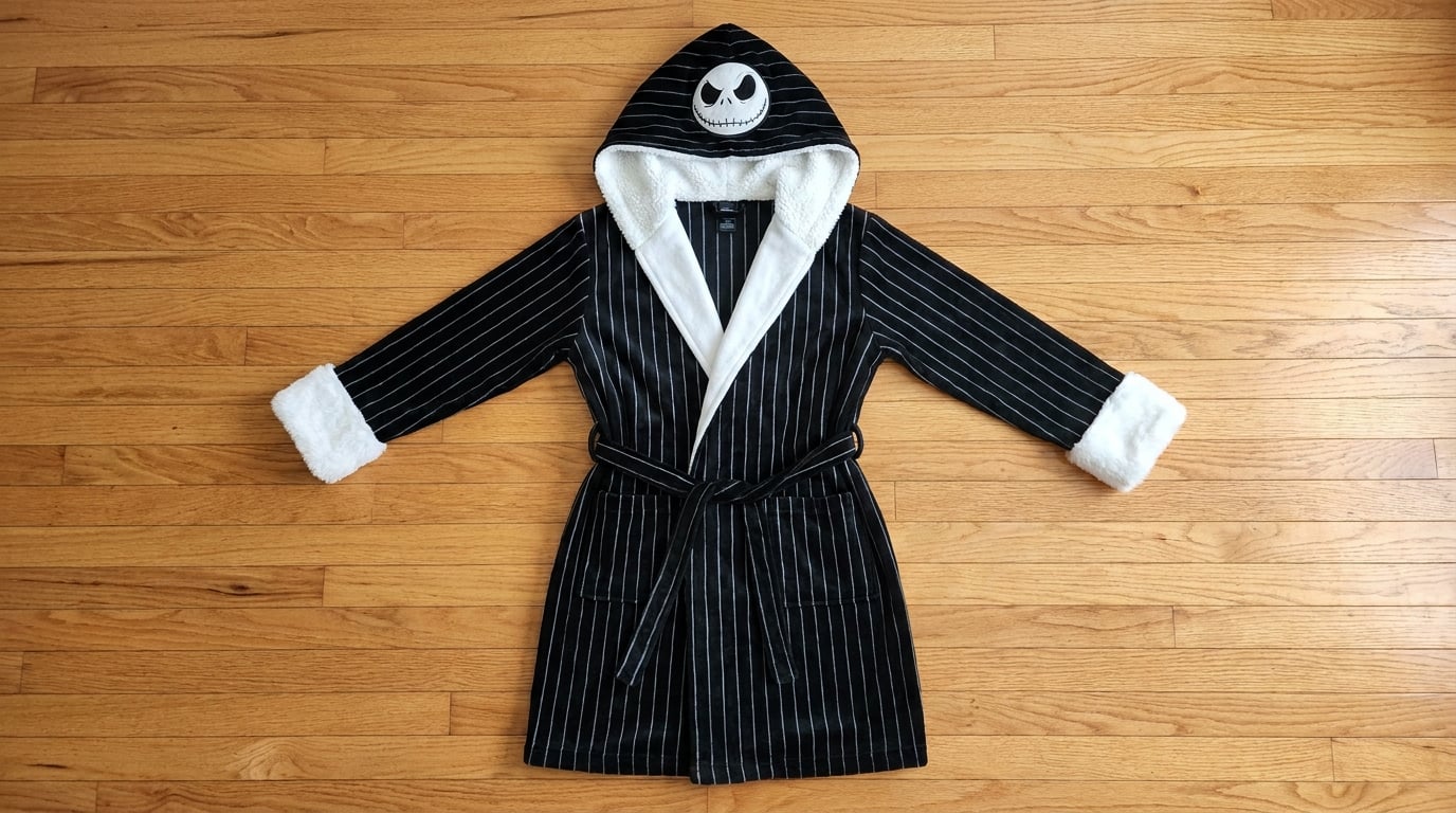 Jack Skellington Hooded Robe