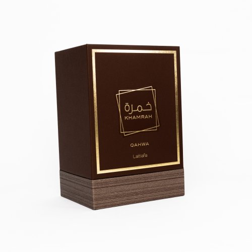 Lattafa Khamrah Qahwa Eau de Parfum | Warm Coffee-Spiced Arabian Luxury