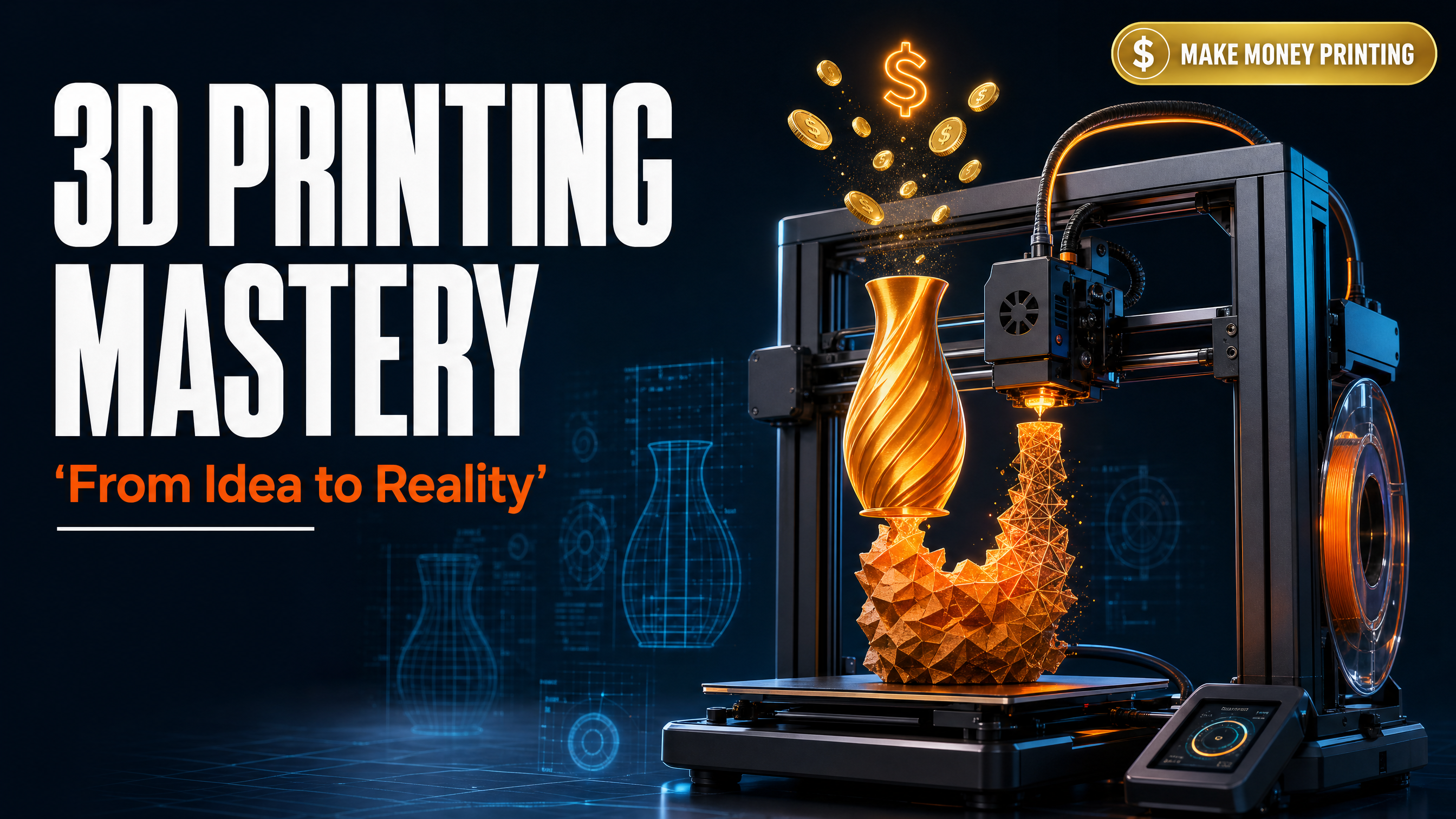 3D Printing Mastery – From Idea to Reality