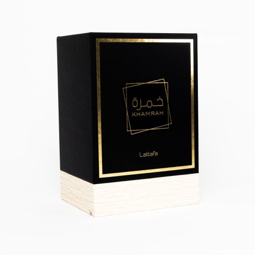 Lattafa Khamrah Black Eau de Parfum | Bold, Rich & Long-Lasting Luxury Fragrance