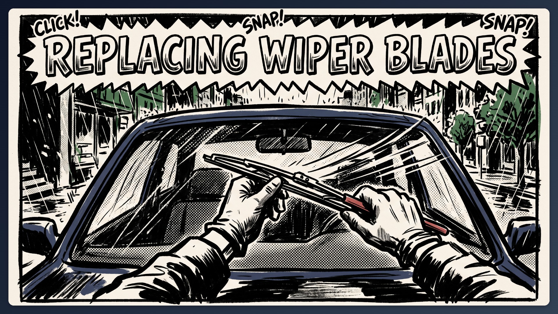 Step by Step guide to replacing wiper blades for your car