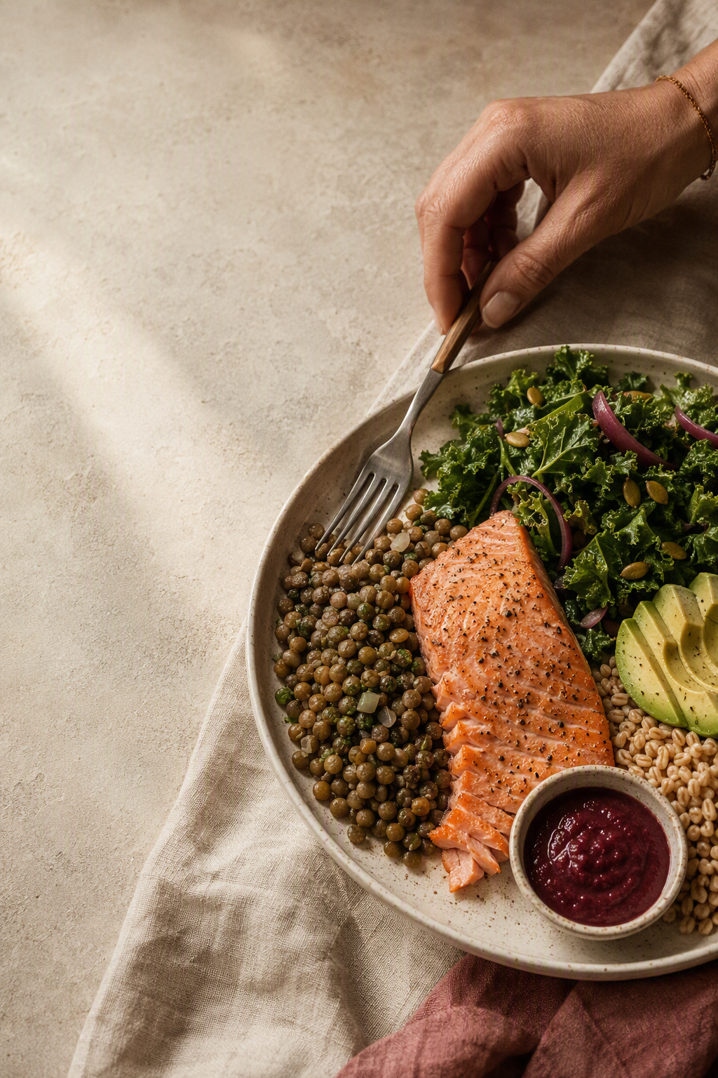 Perimenopause Meals That Keep You Satisfied Without Calorie Counting