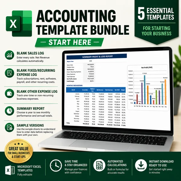 Accounting Excel Template