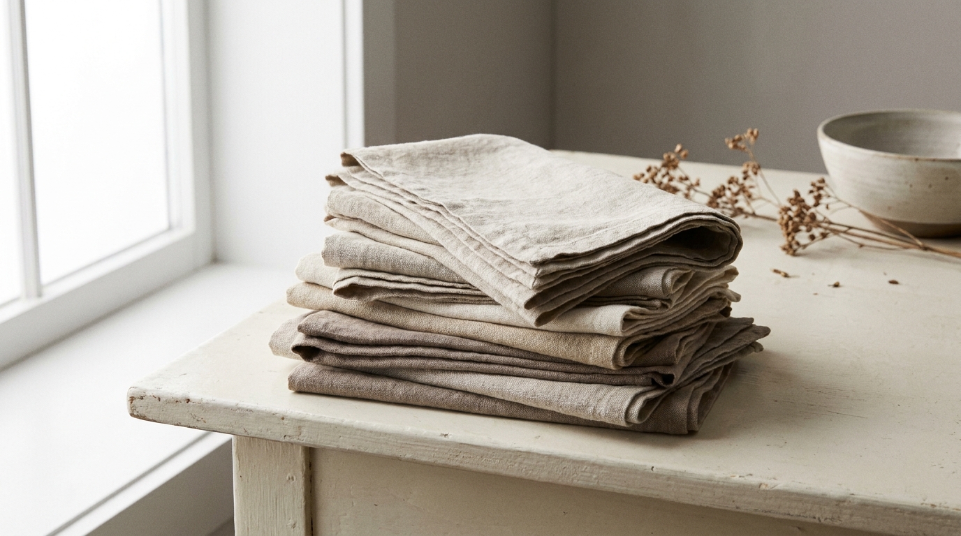 Belgian Linen Napkin Set
