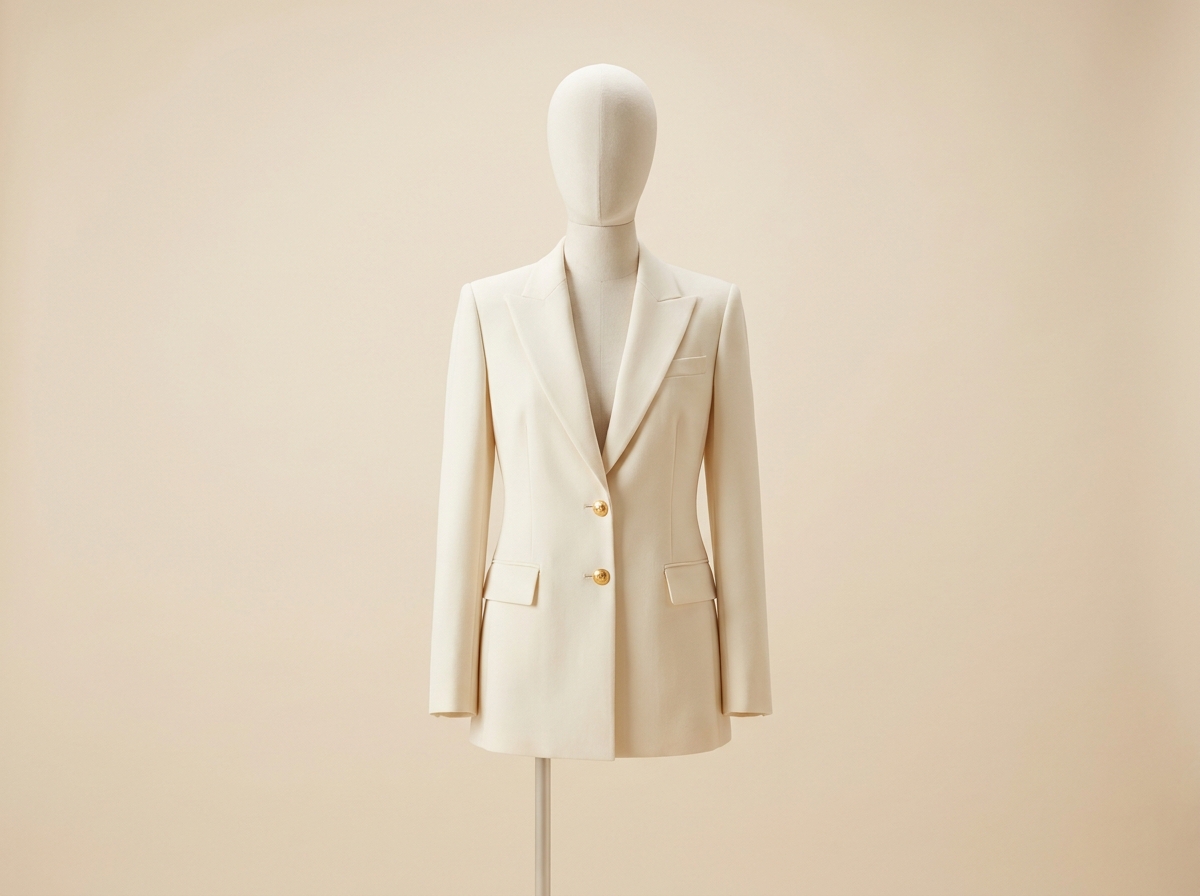Ivory Tailored Blazer