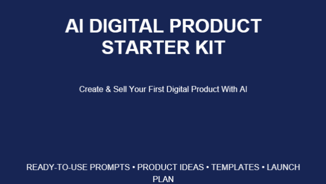 Digital Product Starter Kit 