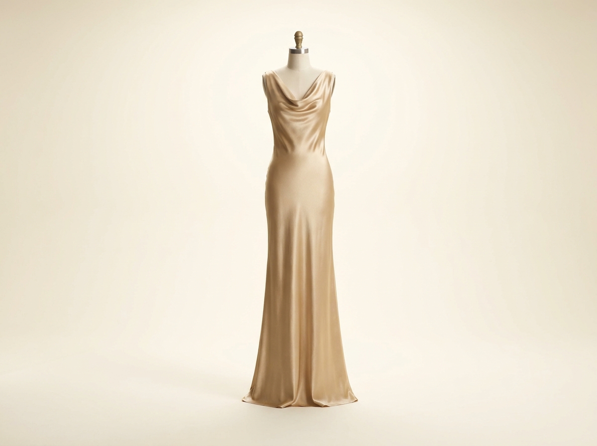 Champagne Evening Gown