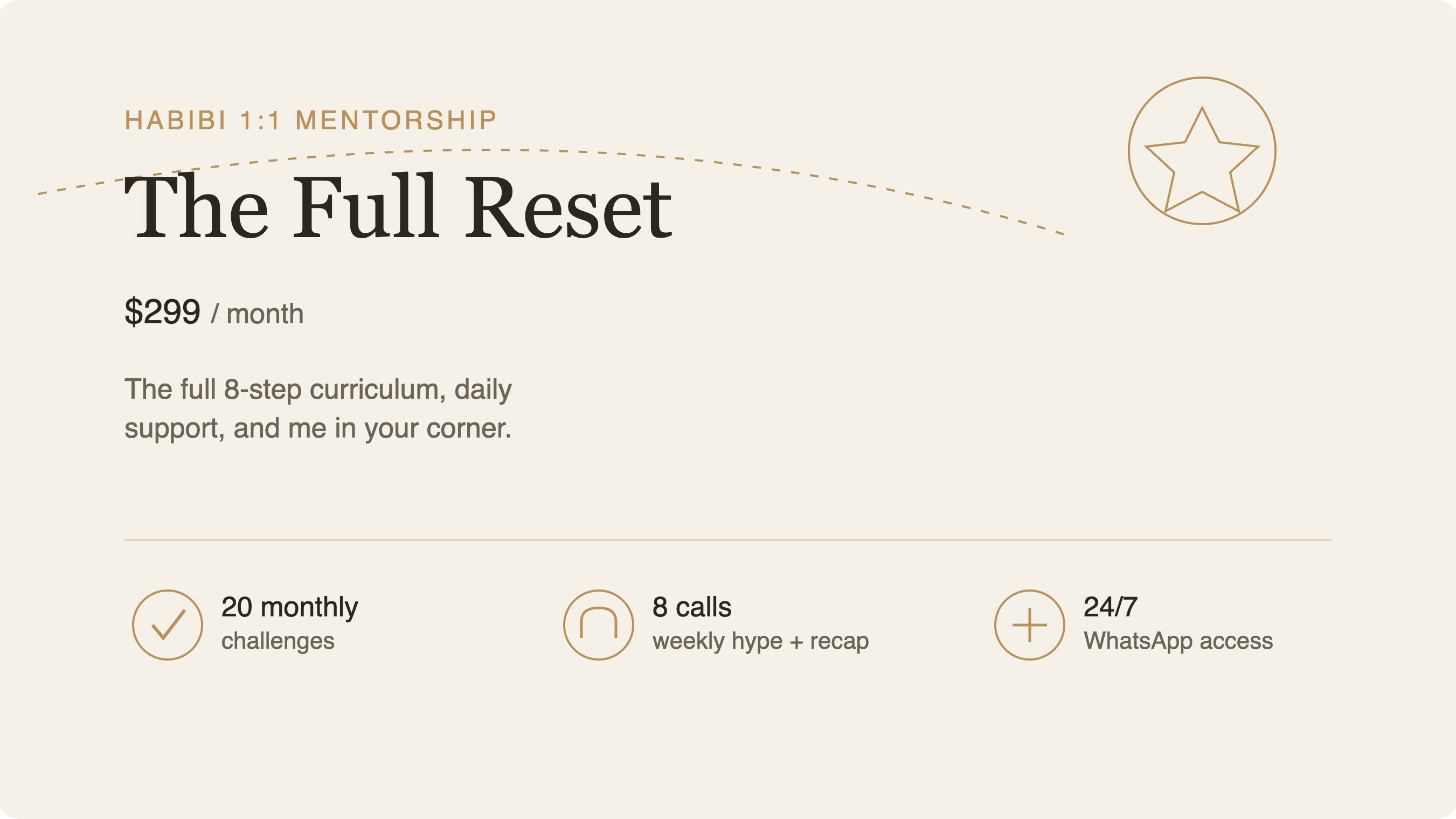 Habibi 1:1 Mentorship: The Full Reset